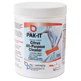 Citrus All-Purpose Cleaner, Citrus Scent, 20 PAK-ITs/Jar,12 Jars/Carton