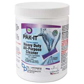 Heavy-Duty All-Purpose Cleaner, Pleasant Scent, 20 PAK-ITs/Jar, 12/Carton