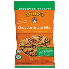 Organic Cheddar Snack Mix, 2.5 oz Bag, 12/Carton