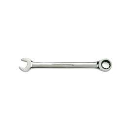 GearWrench 9109 Combination Wrench, 9 mm Head, 12-Point, Steel, Chrome