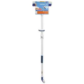 Magic Eraser Roller Mop, 45" Handle, 10 1/2 x 3 Head, White/Blue