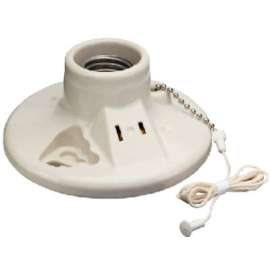 Porc 2Wire Lampholder