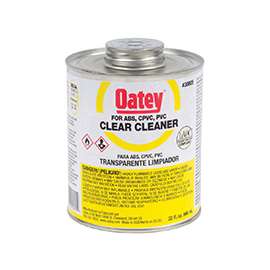 Oatey 30805 Pipe Cleaner, Liquid, Clear, 32 oz