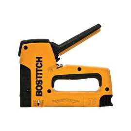 Bostitch PowerCrown T6-8 Tacker, 84 Magazine, 7/16 in W Crown, Steel Staple