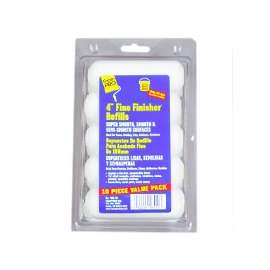 FOAMPRO 165-10 Roller Refill, 3/8 in Thick Nap, 4 in L, Foam Cover