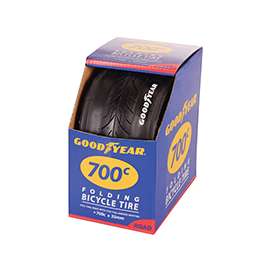 Kent 95103 Folding Road Tire, Black, For 700c x 25 mm Rim