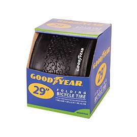 KENT 91065 Mountain Bike Tire, Folding, Black, For: 29 x 2 to 2-1/8 in Rim