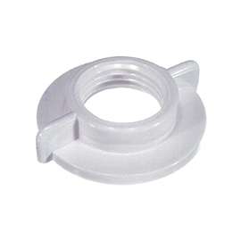 Danco 80990 Faucet Shank Locknut, Universal, Plastic, White, For: 1/2 in IPS Connections
