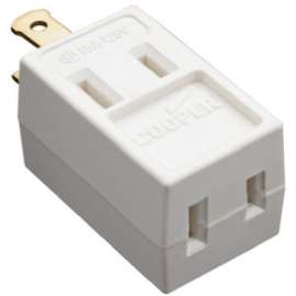 15A WHT Vinyl Cube Tap