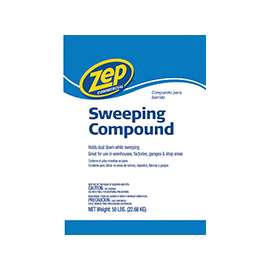 Zep MNSWEEP50 Sweeping Compound, 50 lb Bag, Solid, Odorless