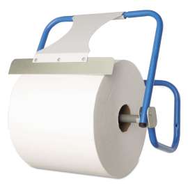 Jumbo Roll Dispenser, Wall-Mount, Blue, 16 1/2 x 11 x 15, Steel