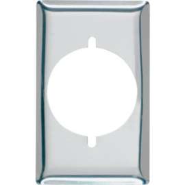 1G 2.15" CHR Wall Plate
