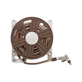 AMES 2388340 Hose Reel, 5/8 in Hose, 100 ft of 5/8 in Hose, Poly