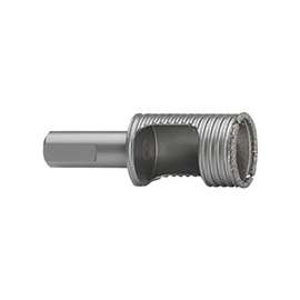Lenox Diamond 1211212DGDS Hole Saw, 3/4 in Dia, 1-1/8 in D Cutting, 3/8 in Arbor