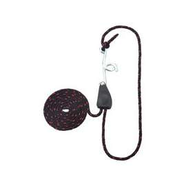 ProSource 10010-L-OI Rope Ratchet, Polypropylene/Steel, Black/Red