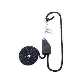 ProSource 10020-L-OI Rope Ratchet, Polypropylene/Steel, Black/Blue