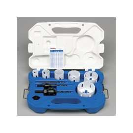Lenox 30856C600L Hole Saw Kit, 9-Piece, Bi-Metal