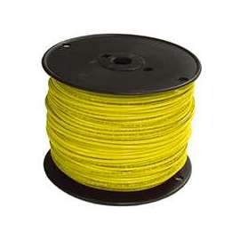 Southwire 14YEL-SOLX500 Building Wire, 14 AWG Wire, 500 ft L, Copper Conductor, PVC, Thermoplastic Insulation