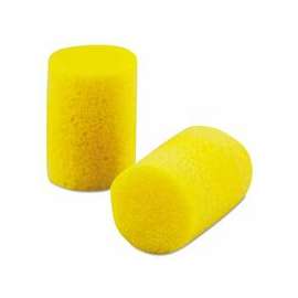 E-A-R Classic Foam Earplugs, PVC, Yellow, Corded, Econopak