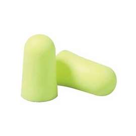 E-A-Rsoft Yellow Neons Foam Earplugs, Polyurethane, Large, Uncorded