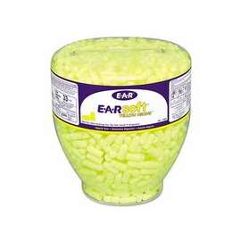 E-A-R One Touch Earplug Dispensers, Polyurethane, Yellow, Uncorded