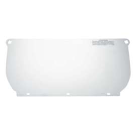 Faceshield WP98, Clear Polycarbonate, 14 1/2 in x 7 1/4 in
