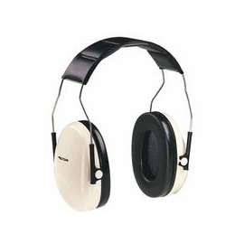 Optime 95 Earmuffs, 21 dB NRR, White/Black, Over the Head