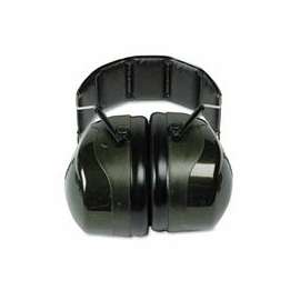 Optime 101 Earmuffs, 27 dB NRR, Dark Green, Over the Head