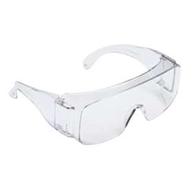 Tour-Guard V Protective Eyewear, Clear Polycarbon Hard Coat Lenses, Clear Frame