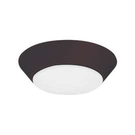 Lithonia Lighting 215TTY Light Fixture, 120 V, 9.3 W, LED Lamp, Round Bulb