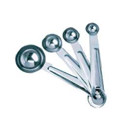 4PC SS Meas Spoon Set