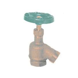 Arrowhead Brass 930LF Garden Valve FIP x Hose, FIP x Hose, 125 psi Pressure, Bronze Body, Red