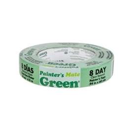 Painter's Mate 671372 Painter's Tape, 60 yd L, 0.94 in W, Green