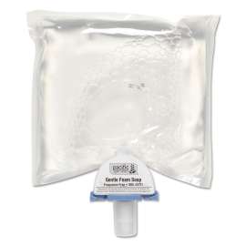 Gentle Foam Liquid Soap, Fragrance-Free, 1200 mL, 4/Carton