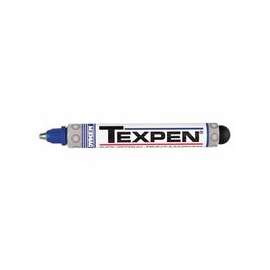 Dykem TEXPEN Industrial Paint Markers, Blue, 3/32 in, Medium