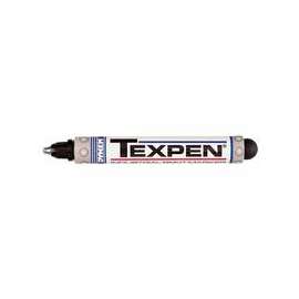 Dykem TEXPEN Industrial Paint Markers, Black, 3/32 in, Medium