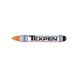 Dykem TEXPEN Industrial Paint Markers, Orange, 3/32 in, Medium