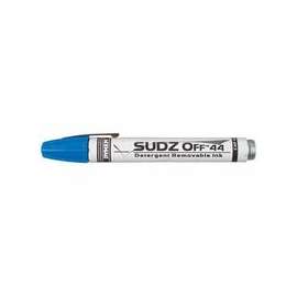 SUDZ OFF 44 Detergent Removable Temporary Markers, Black, Broad