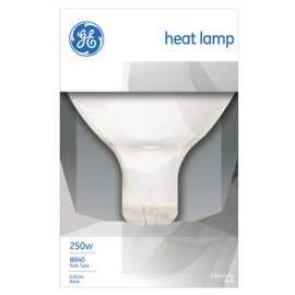 GE 125W CLR Heat Bulb
