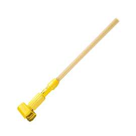 Rubbermaid Comm. Gripper Wet Mop 60" Wood Handle