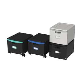 Storex Ind. 18" Stackable File Drawer