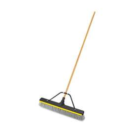 Rubbermaid Comm. 24" Push Broom w/Squeegee