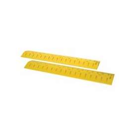 00124 6' SPEED BUMP CABLE GUARD YELLOW