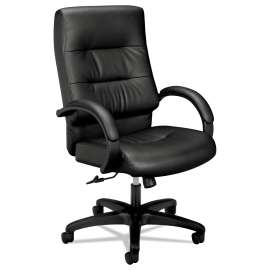 HON Wave Mesh Big and Tall Chair, Supports Up to 450 lb, 19.25" to 22.25" Seat Height, Black