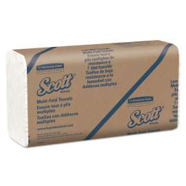 Essential Low Wet Strength Multi-Fold Towels, 9 2/5x9 1/5,White,250 Sheets,16/CT