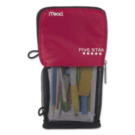 Stand 'N Store Pencil Pouch, 4 1/2 x 8, Red