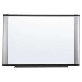Melamine Dry Erase Board, 48 x 36, Aluminum Frame