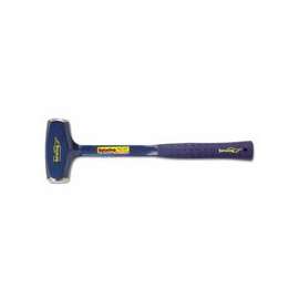 Estwing Drilling Hammer, 4 lb, 11-1/2 in L, Straight Steel Handle