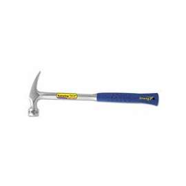 Framing Hammer, Steel Head, Straight Nylon Vinyl Handle, 16 in, 2.22 lb