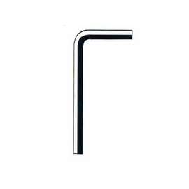 Individual Hex-L Keys, 17 mm, 9.69 in Long, Black Oxide